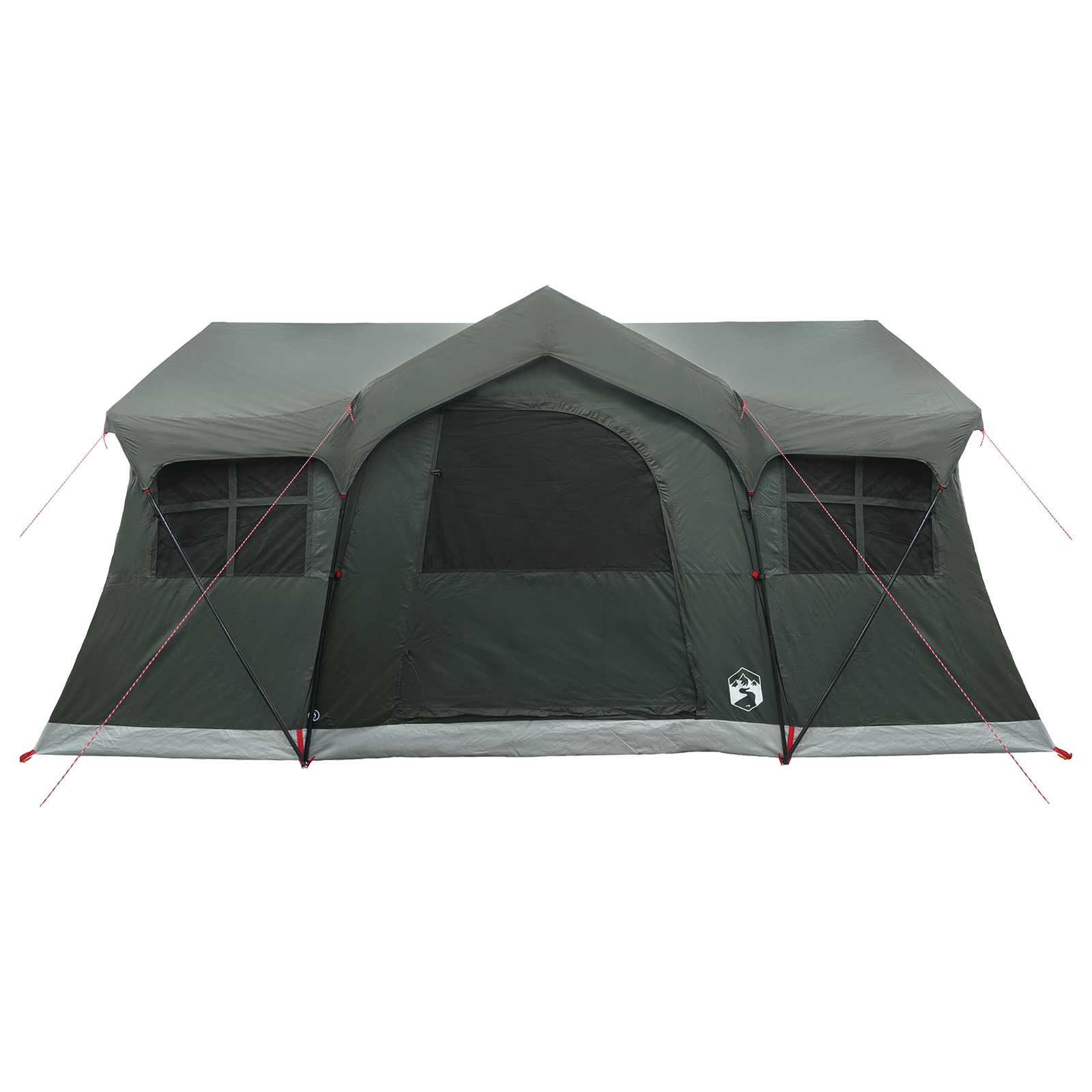 Family Tent Army Green 487 X 340 X 216 Cm Polyester And Steel