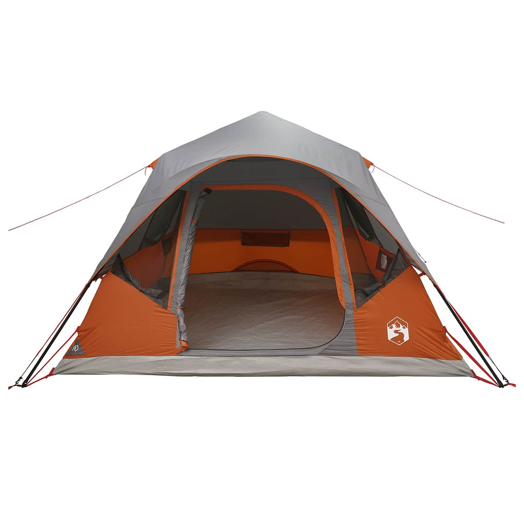 Tents Instant Camping Tent 305x275x190cm Waterproof Pop Up Family Shelter Blue O