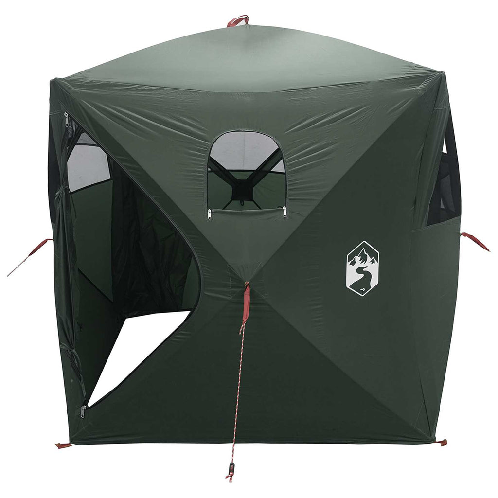Hunting Tent Army Green 143 X 143 X 165 Cm Polyester And Steel