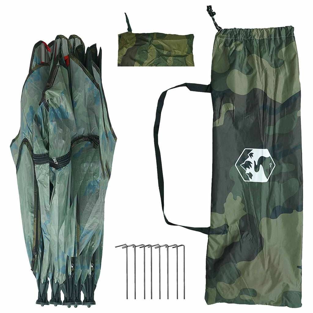 Hunting Tent 143 X 143 X 165 Cm Polyester And Steel