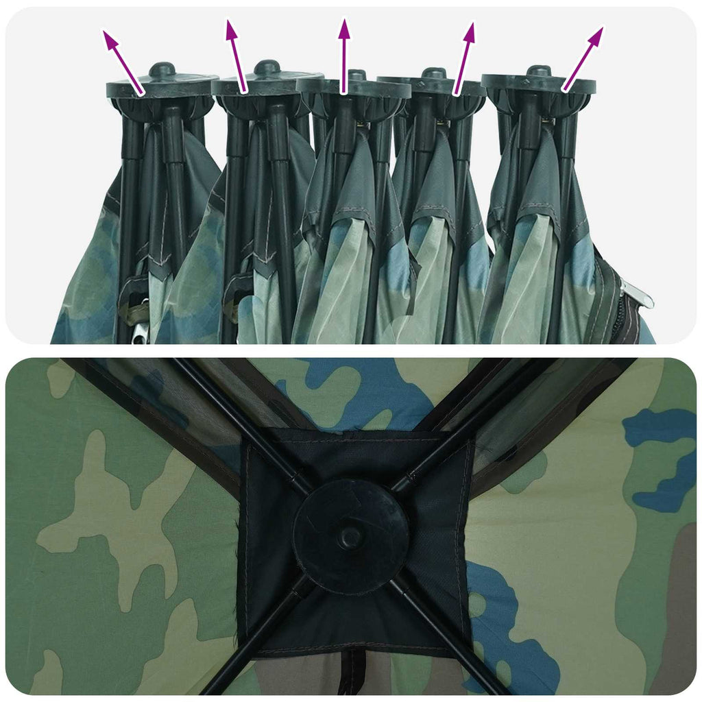 Hunting Tent 143 X 143 X 165 Cm Polyester And Steel