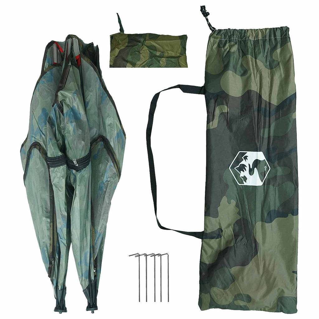 Hunting Tent 145 X 145 X 150 Cm Polyester And Steel