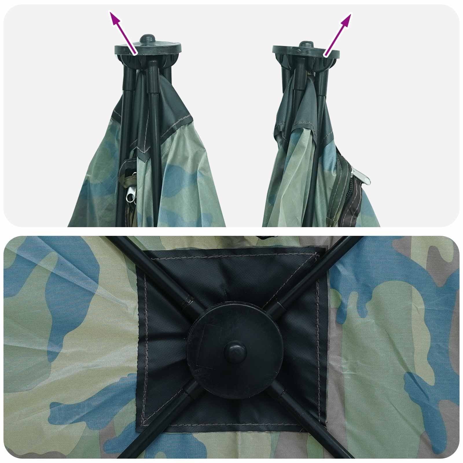 Hunting Tent 145 X 145 X 150 Cm Polyester And Steel