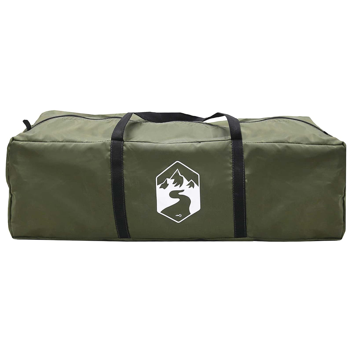 Tents Camping Tent Rainfly Water-Resistant Dome Olive Green 245 cm