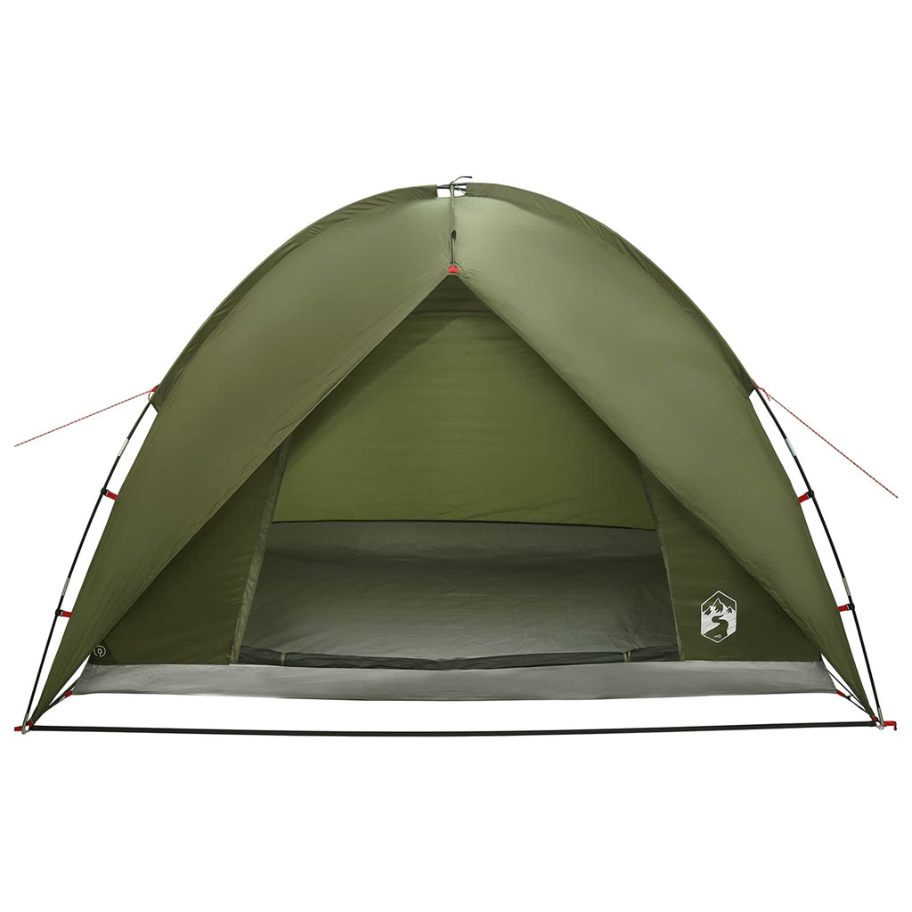 Tents Camping Tent Rainfly Water-Resistant Dome Olive Green 245 cm