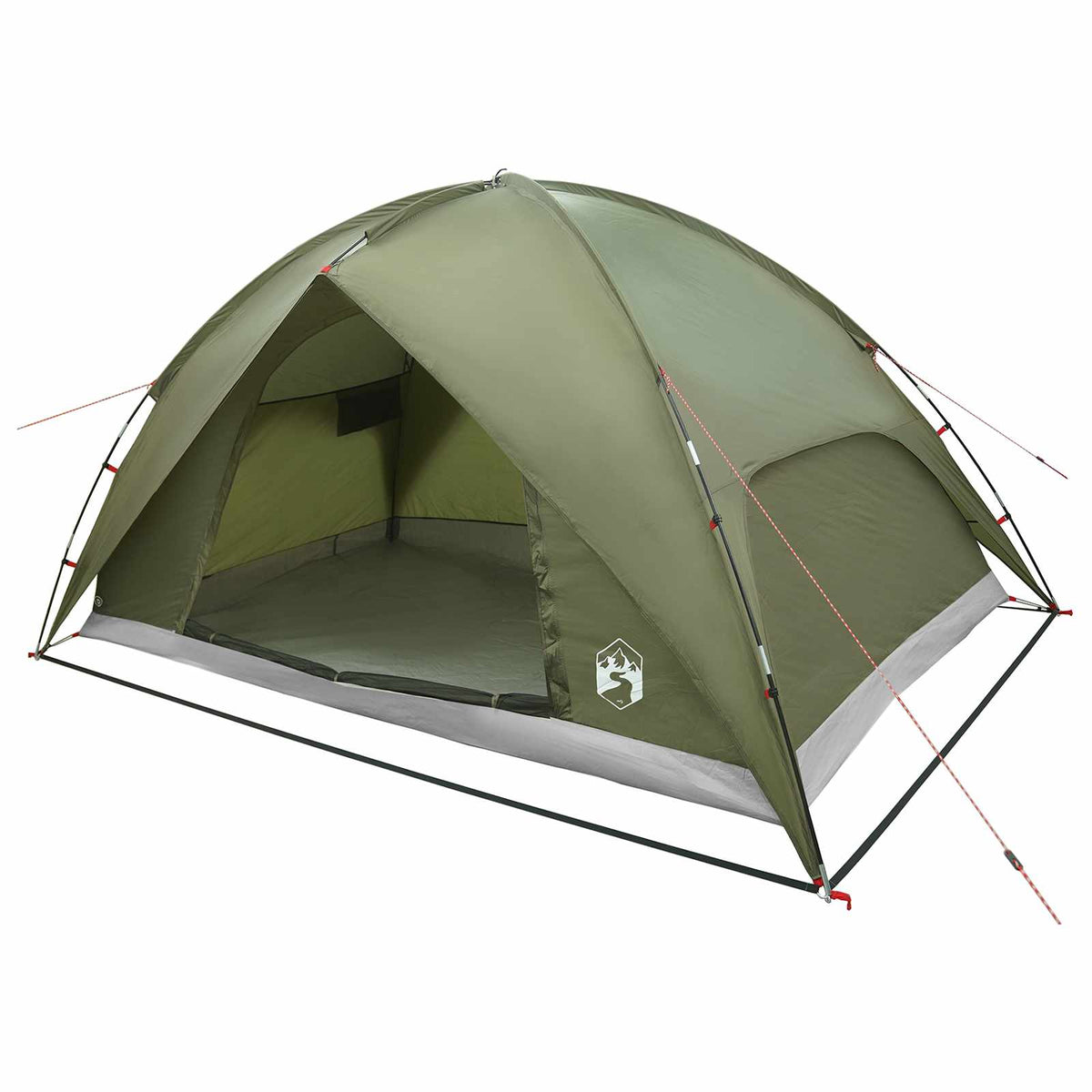 Tents Camping Tent Rainfly Water-Resistant Dome Olive Green 360 cm