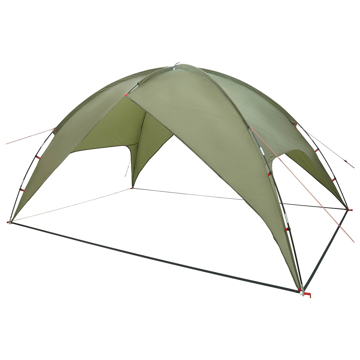 Tents Camping Tent Rainfly Water-Resistant Dome Olive Green 360 cm