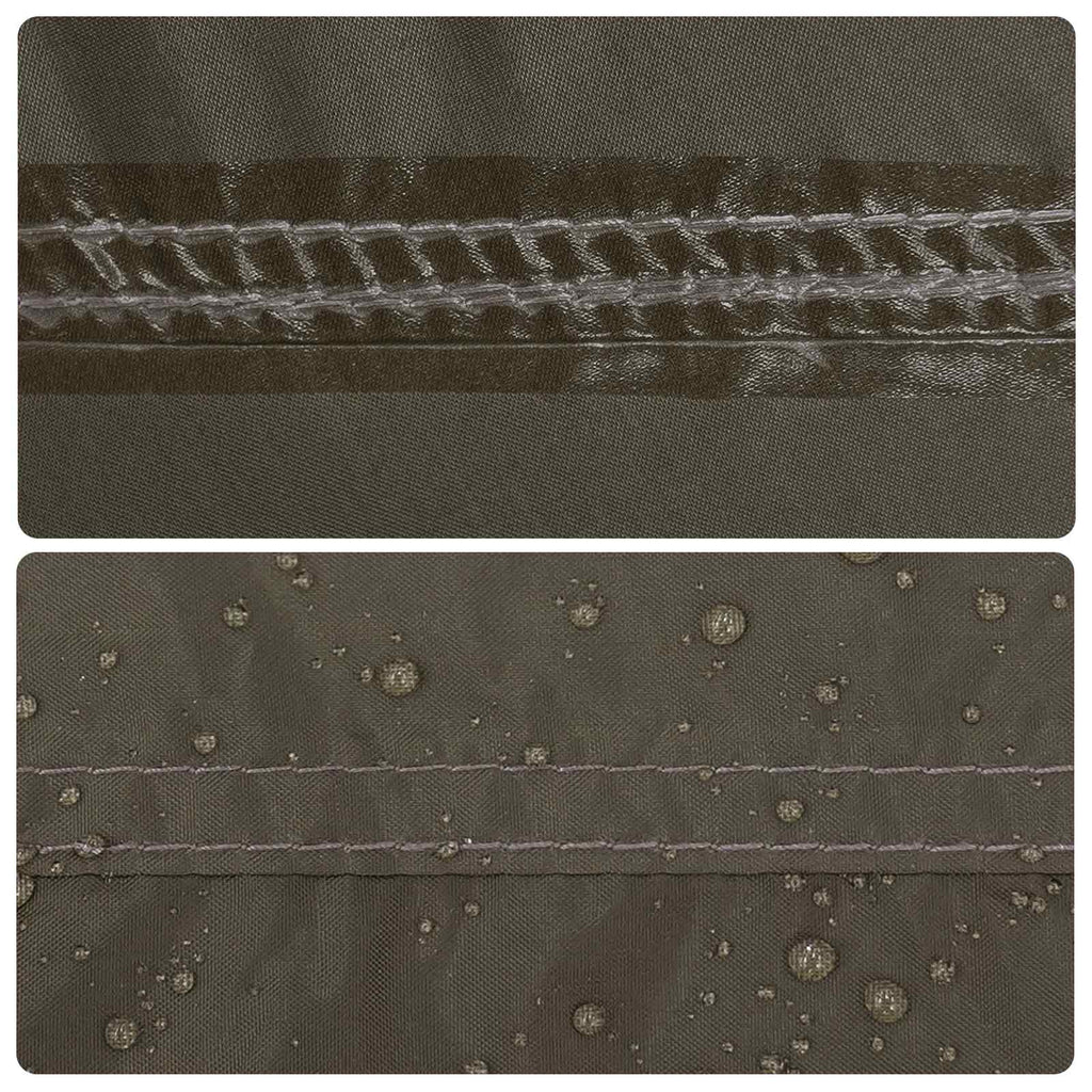 Tents Camping Tarp Mesh Walls Brown Grey 340 X 260 220 Cm 340 X 260 X 220 Cm 340