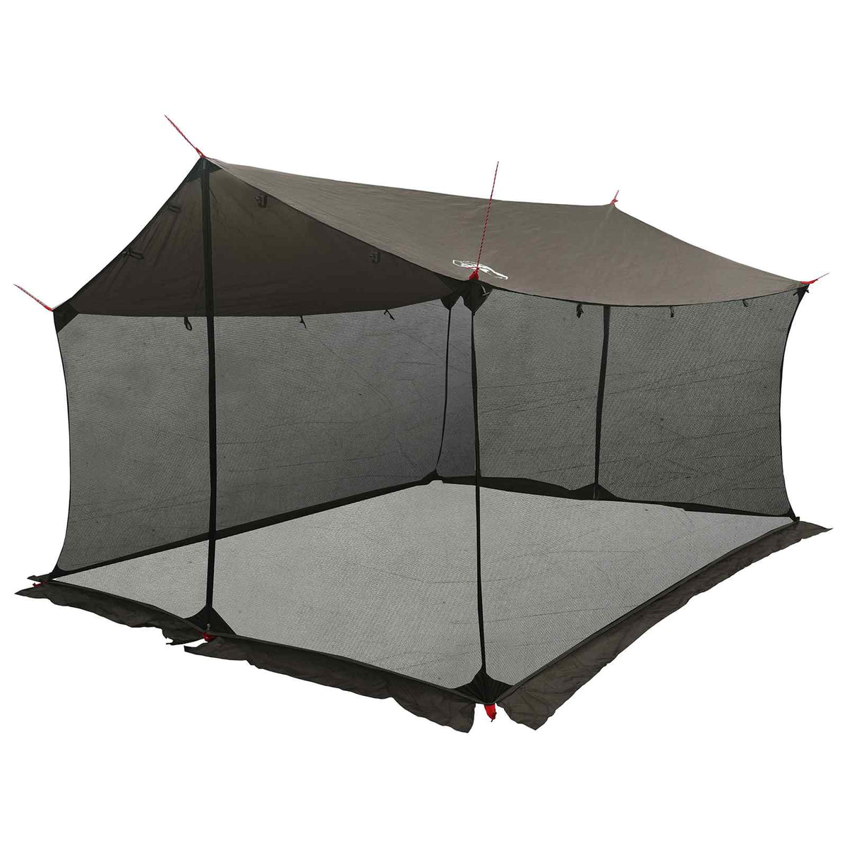 Tents Camping Tarp Mesh Walls Brown Grey 340 X 260 220 Cm 340 X 260 X 220 Cm 340