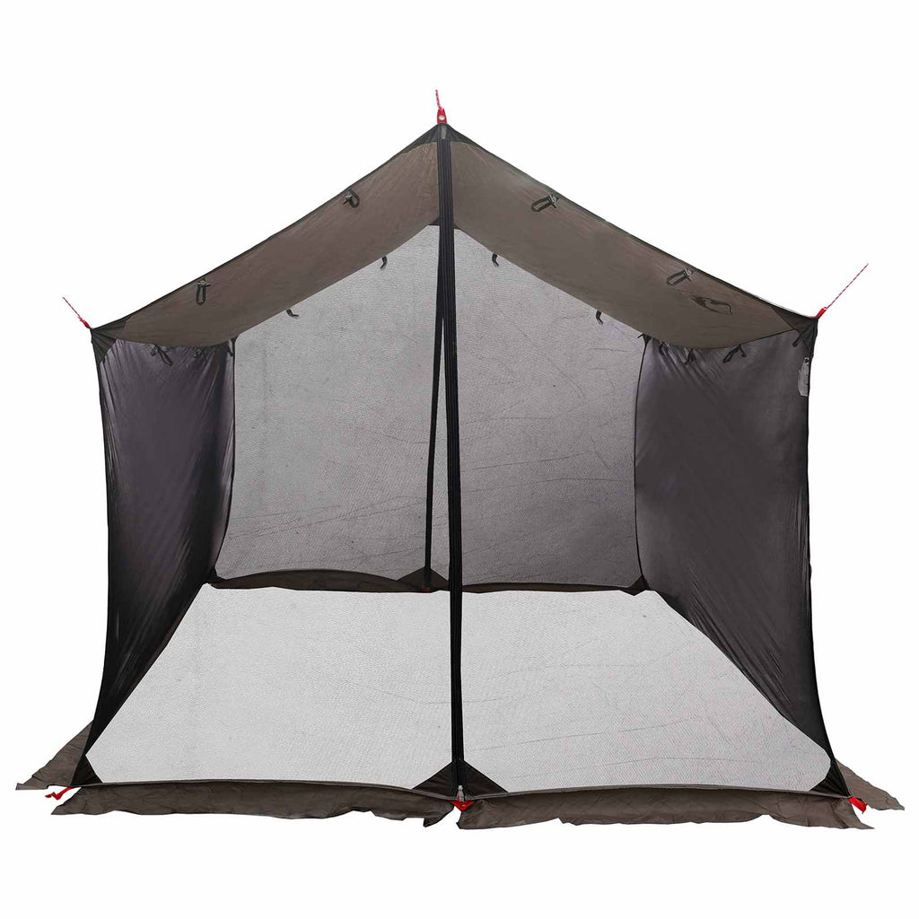 Tents Camping Tarp Mesh Walls Brown Grey 340 X 260 220 Cm 340 X 260 X 220 Cm 340