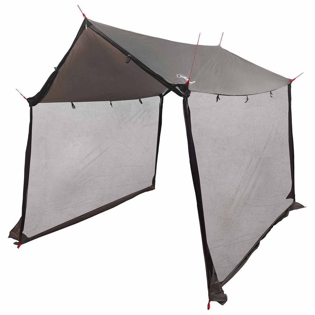 Tents Camping Tarp Shelter Mesh Walls Brown Grey Waterproof 270x210x210cm 270 cm
