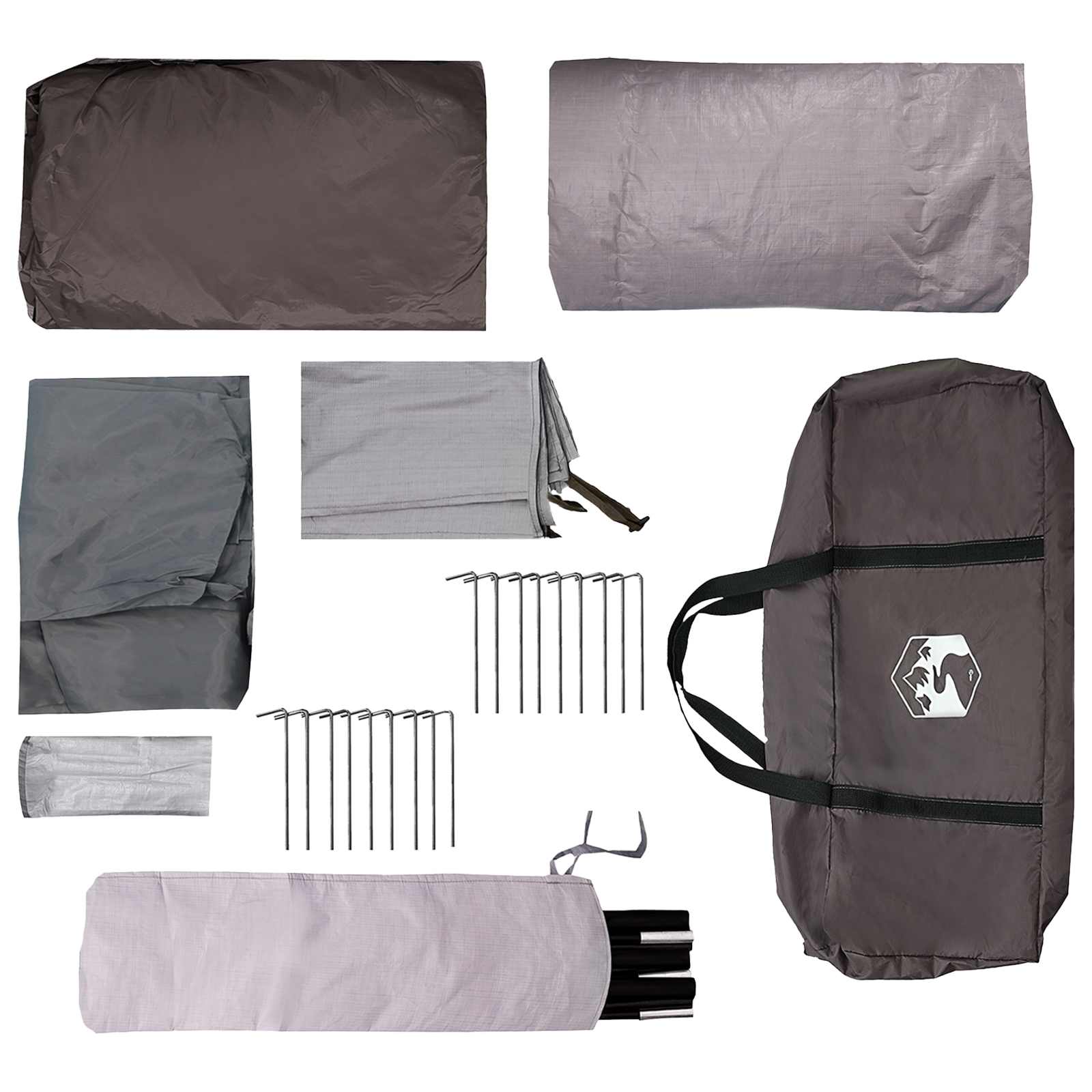 Tunnel Tent 427 X 305 X 205 Cm Polyester And Steel