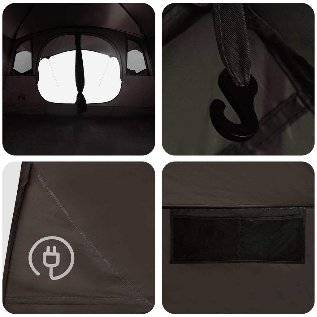Tunnel Tent 427 X 305 X 205 Cm Polyester And Steel