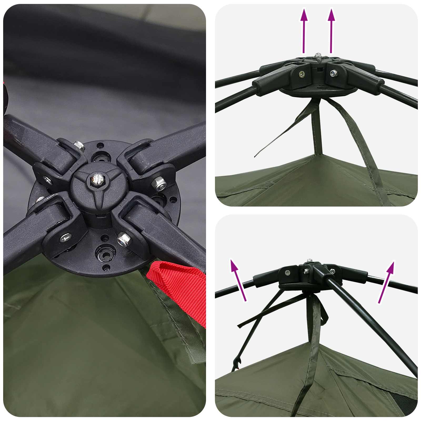 Instant Tent 305 X 215 X 140 Cm Polyester And Steel