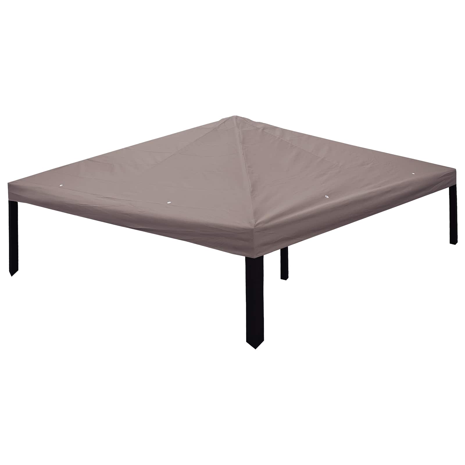 Gazebo Cover With Roof 300 X 300 Cm Polyester And Steel