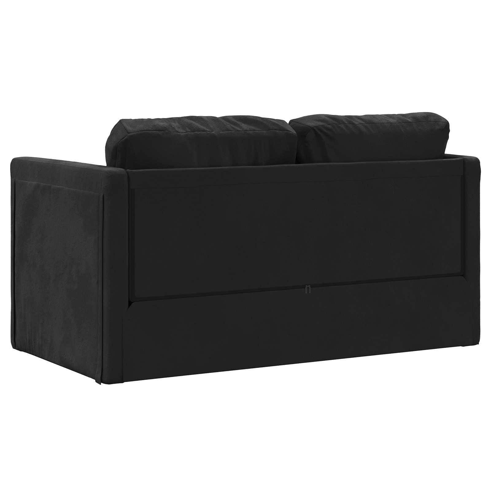 Folding Sofa Bed 122 X 70 X 60 Cm Velvet