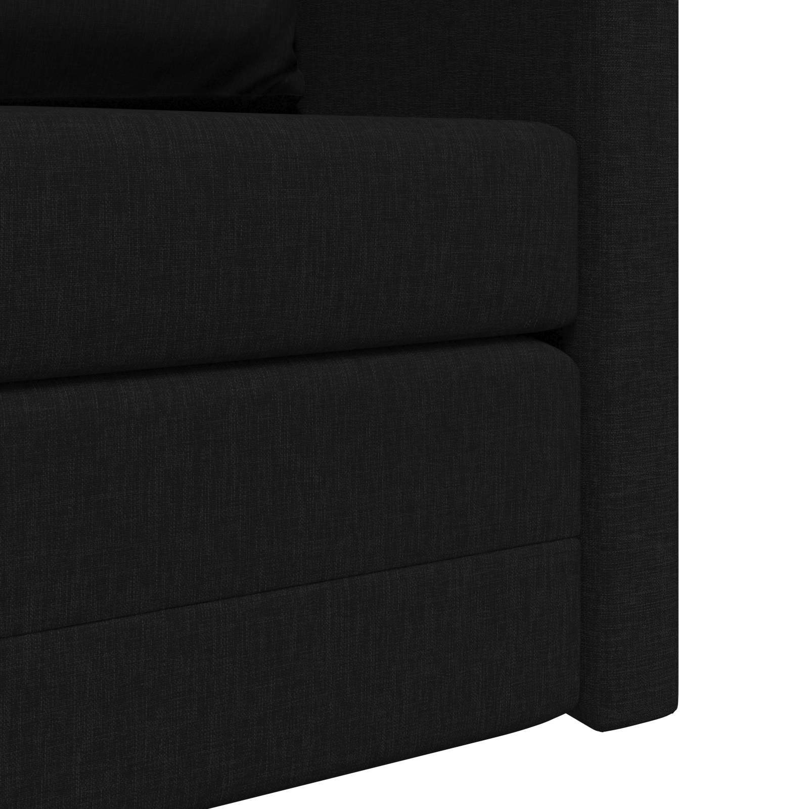 Folding Sofa Bed 112 X 60 X 55 Cm Fabric