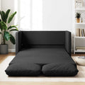 Folding Sofa Bed 112 X 60 X 55 Cm Fabric