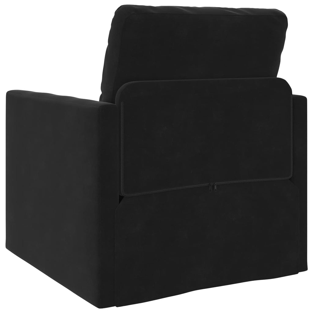 Folding Sofa Bed 74 X 77 X 81 Cm Velvet