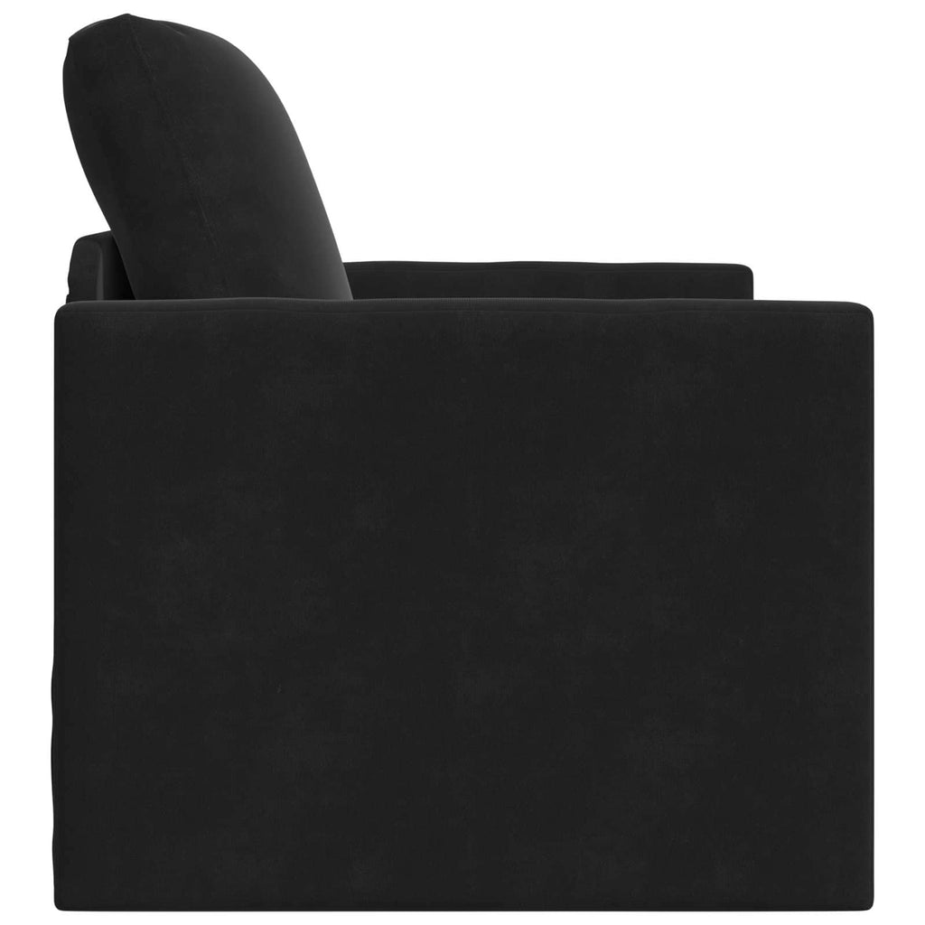 Folding Sofa Bed 74 X 77 X 81 Cm Velvet