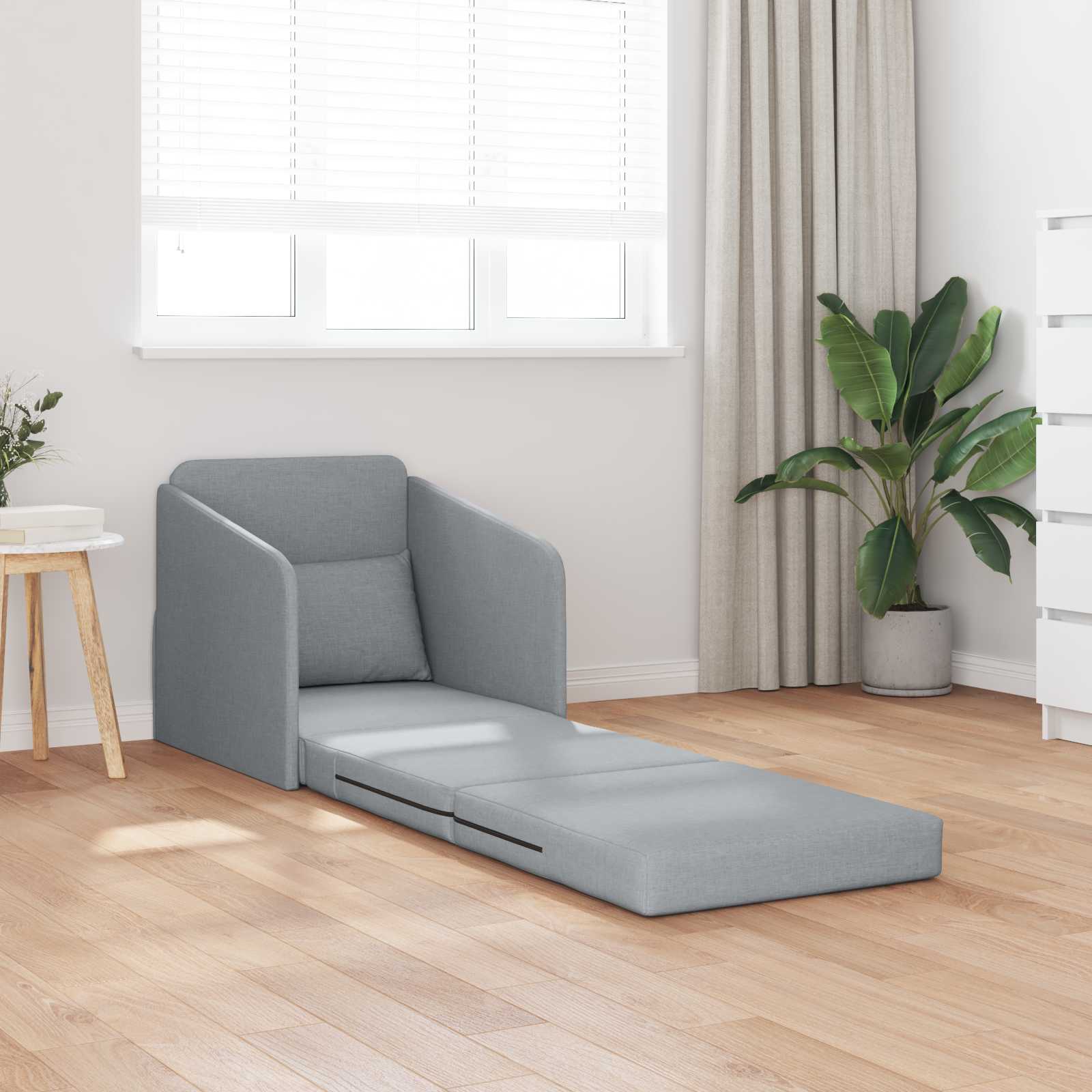 Folding Sofa Bed 65 X 80 X 83 Cm Fabric