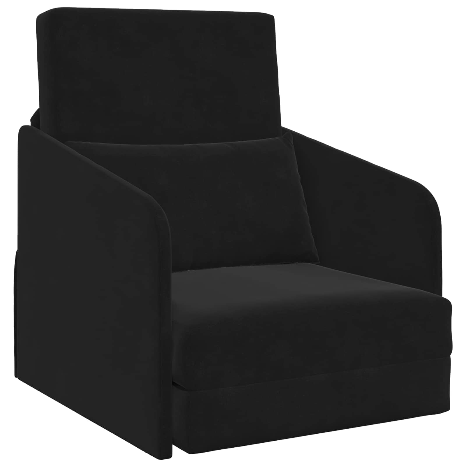 Folding Sofa Bed 65 X 80 X 83 Cm Velvet