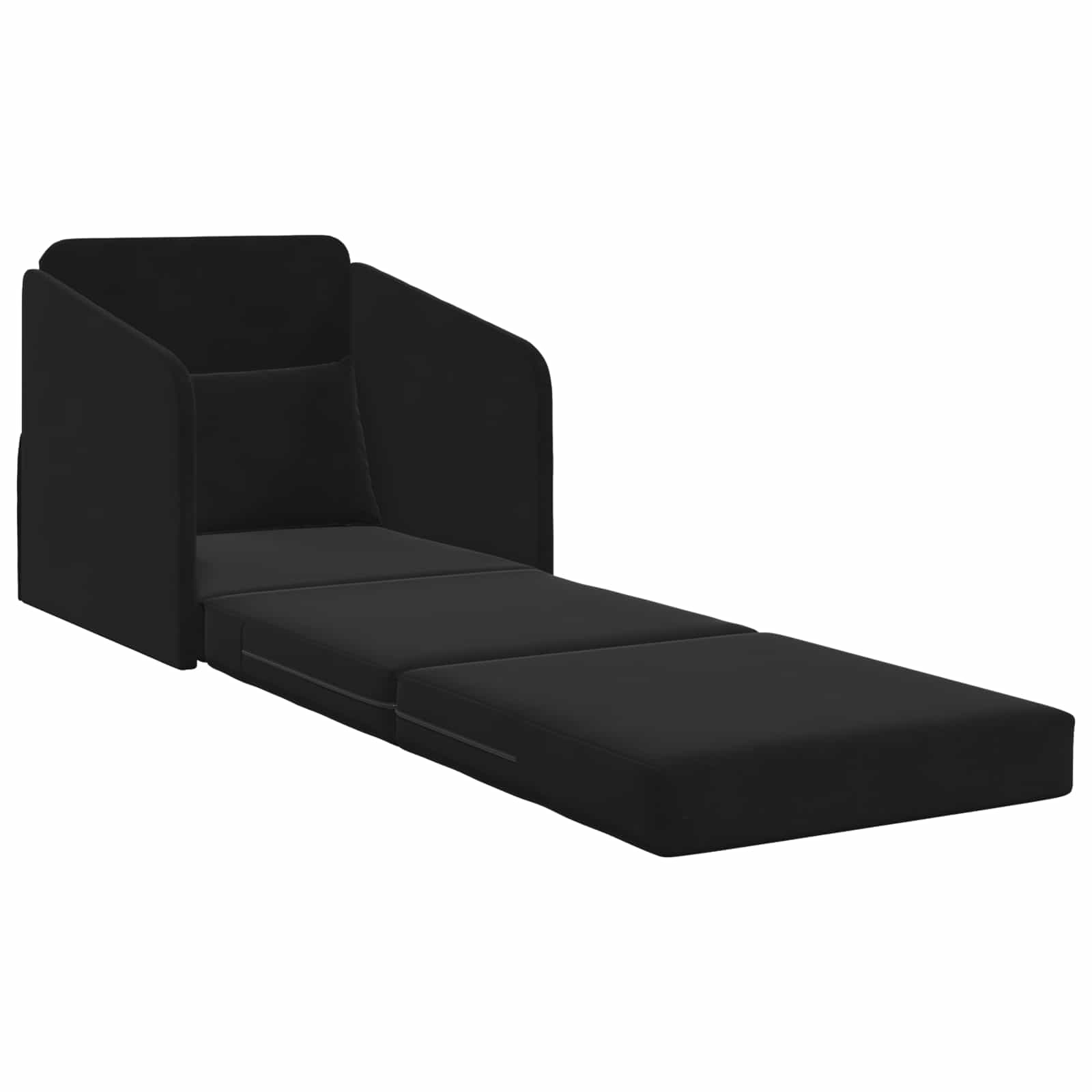 Folding Sofa Bed 65 X 80 X 83 Cm Velvet