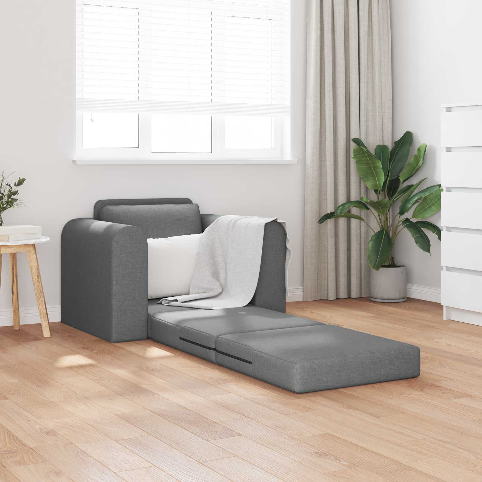 Folding Sofa Bed 98 X 71 X 83 Cm Fabric