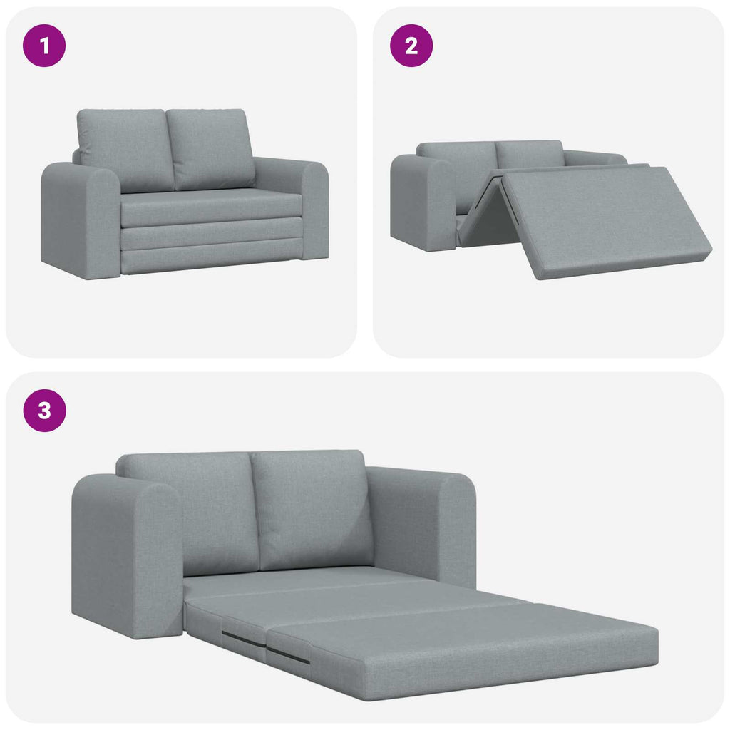 Folding Sofa Bed 148 X 71 X 83 Cm Fabric