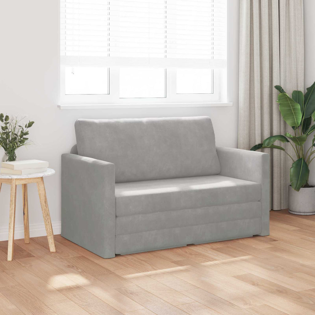 Folding Sofa Bed 124 X 71 X 78 Cm Velvet