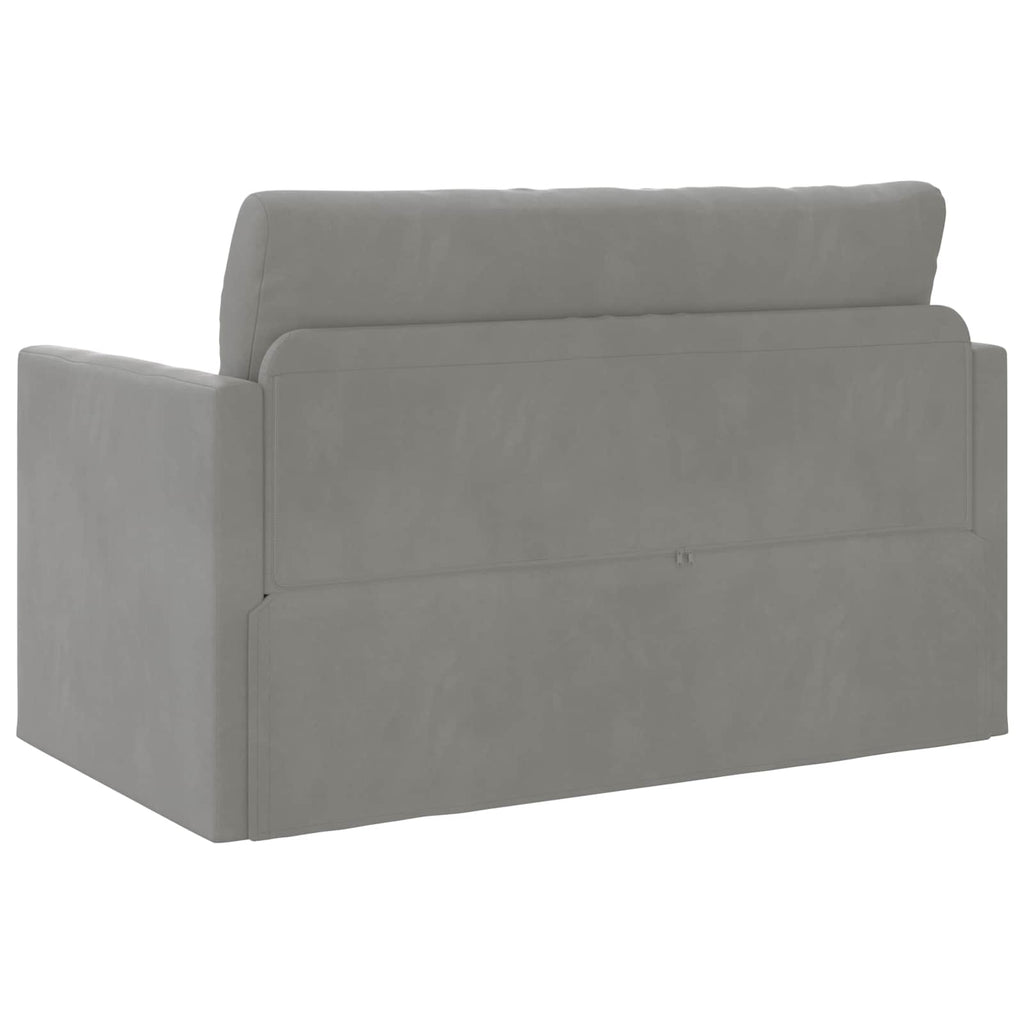 Folding Sofa Bed 124 X 71 X 78 Cm Velvet
