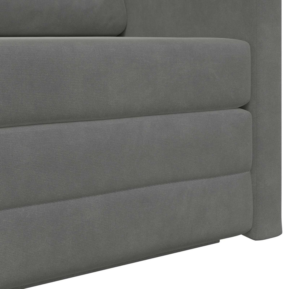 Folding Sofa Bed 124 X 71 X 78 Cm Velvet