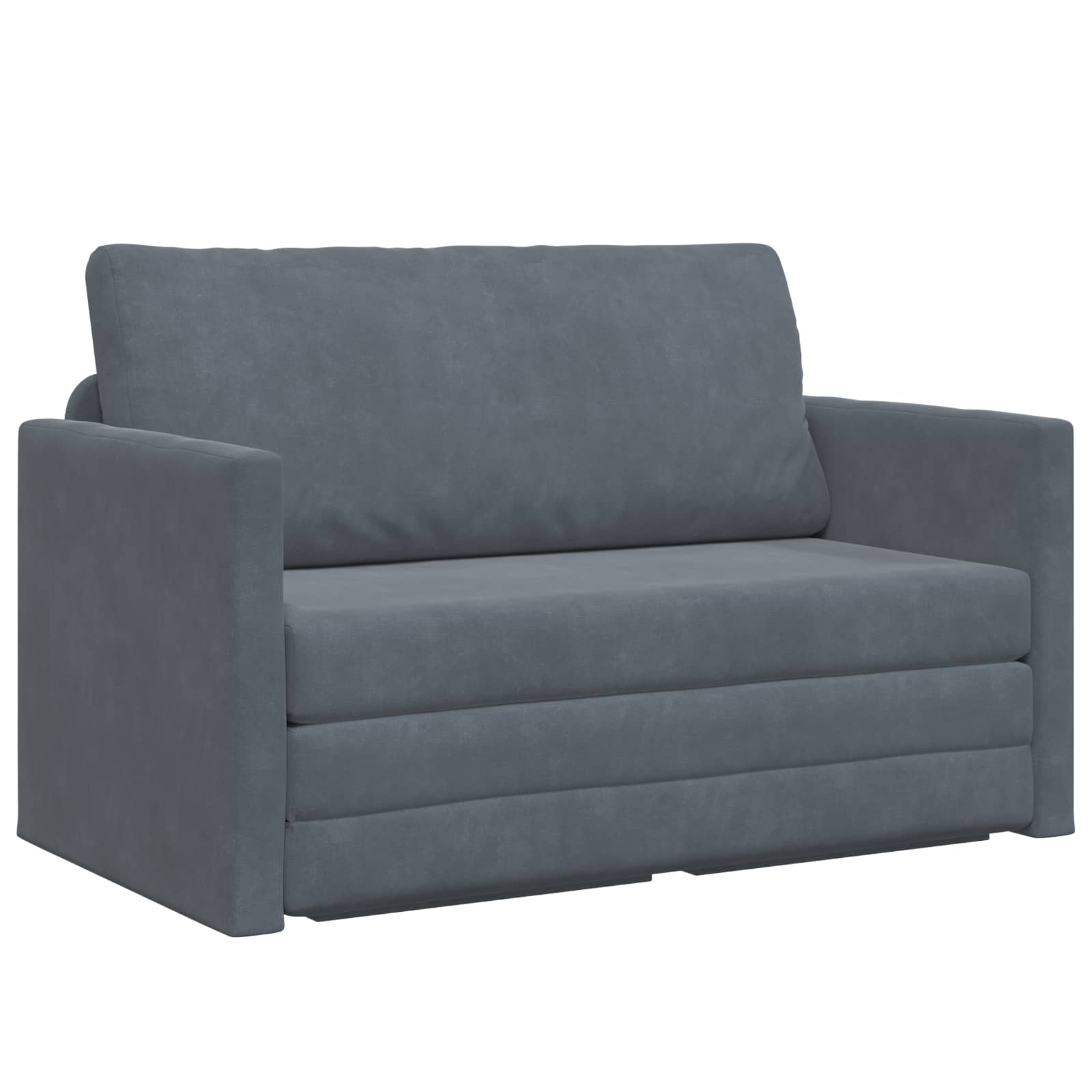 Folding Sofa Bed 124 X 71 X 78 Cm Velvet