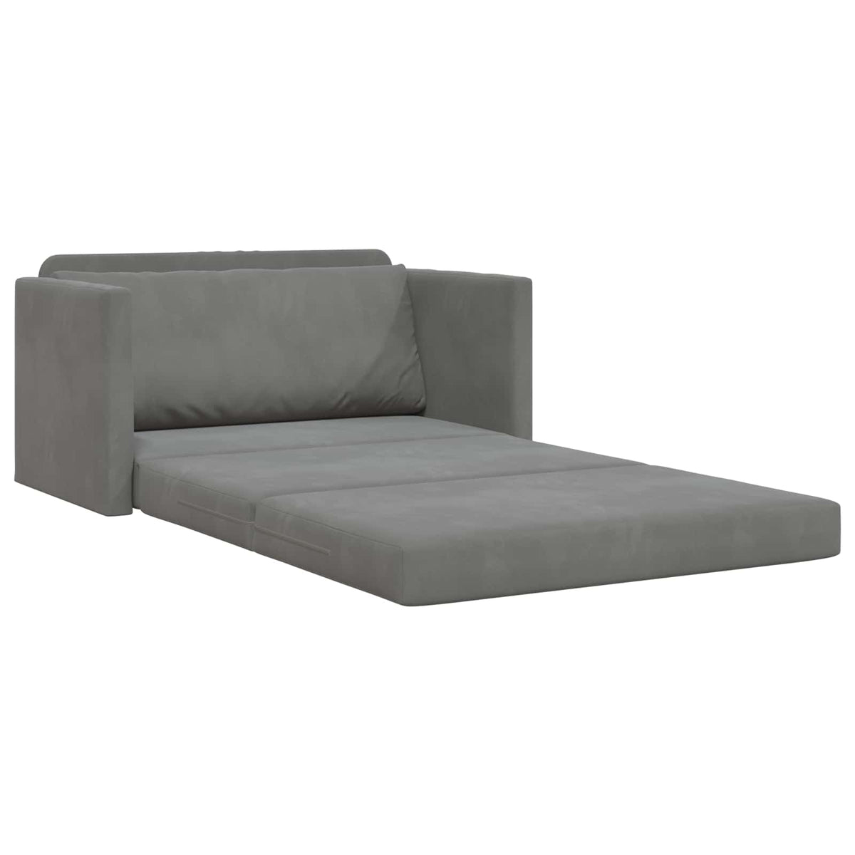Folding Sofa Bed 124 X 71 X 78 Cm Velvet