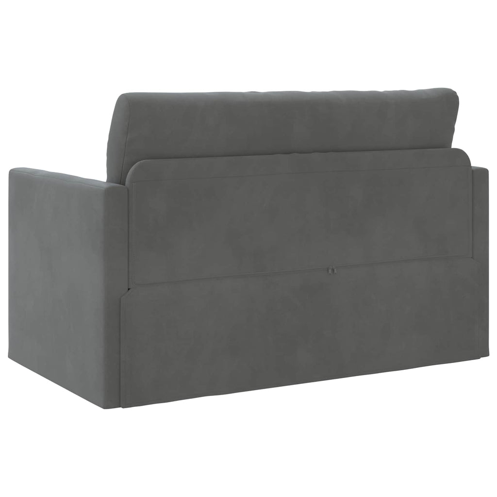 Folding Sofa Bed 124 X 71 X 78 Cm Velvet