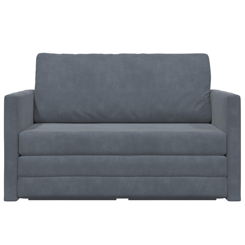Folding Sofa Bed 124 X 71 X 78 Cm Velvet