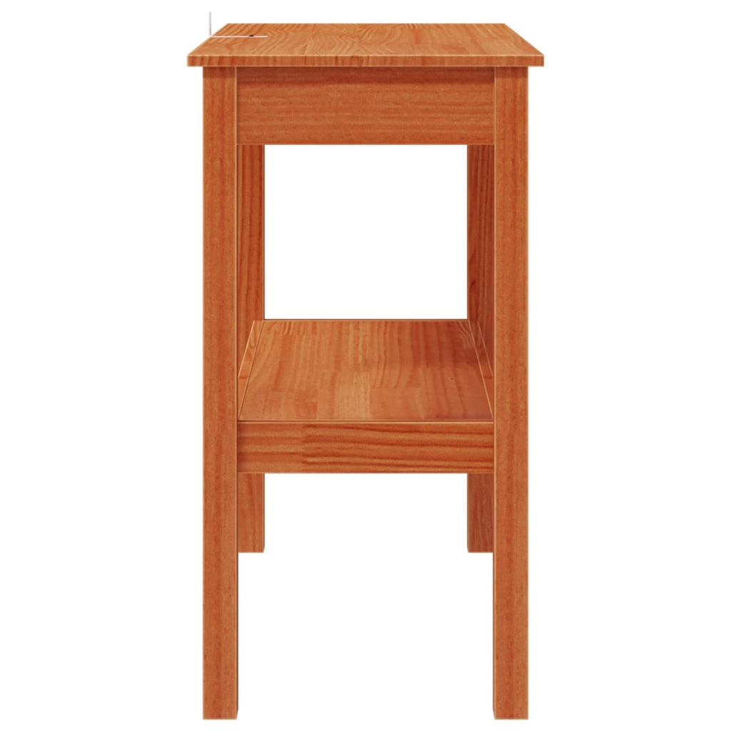 Console Table 80 X 40 X 75 Cm Solid Pine Wood