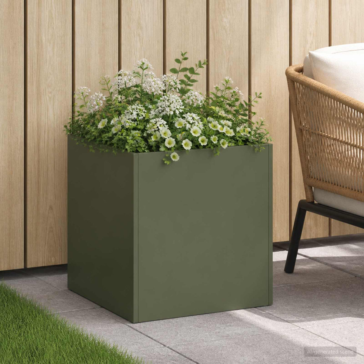 Planters 2 Pcs Corten Steel