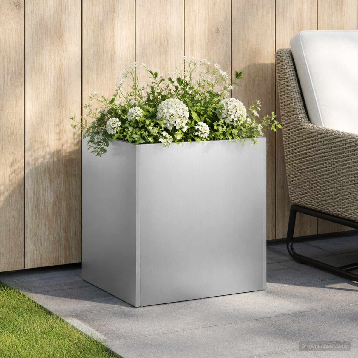 Planters 2 Pcs Corten Steel