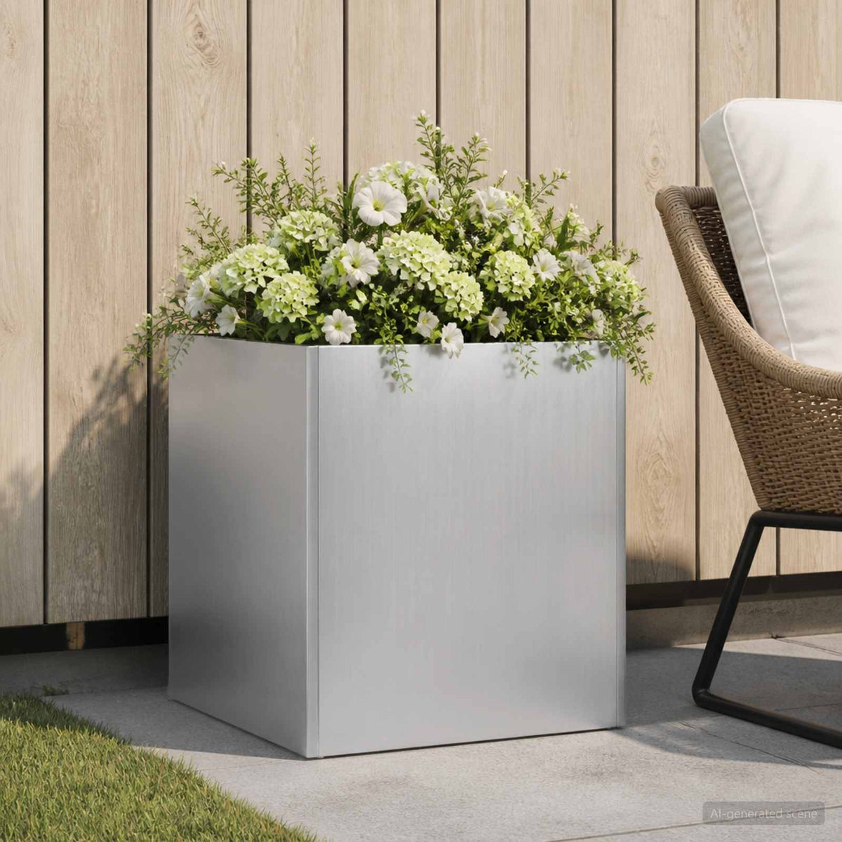 Planters 2 Pcs Corten Steel