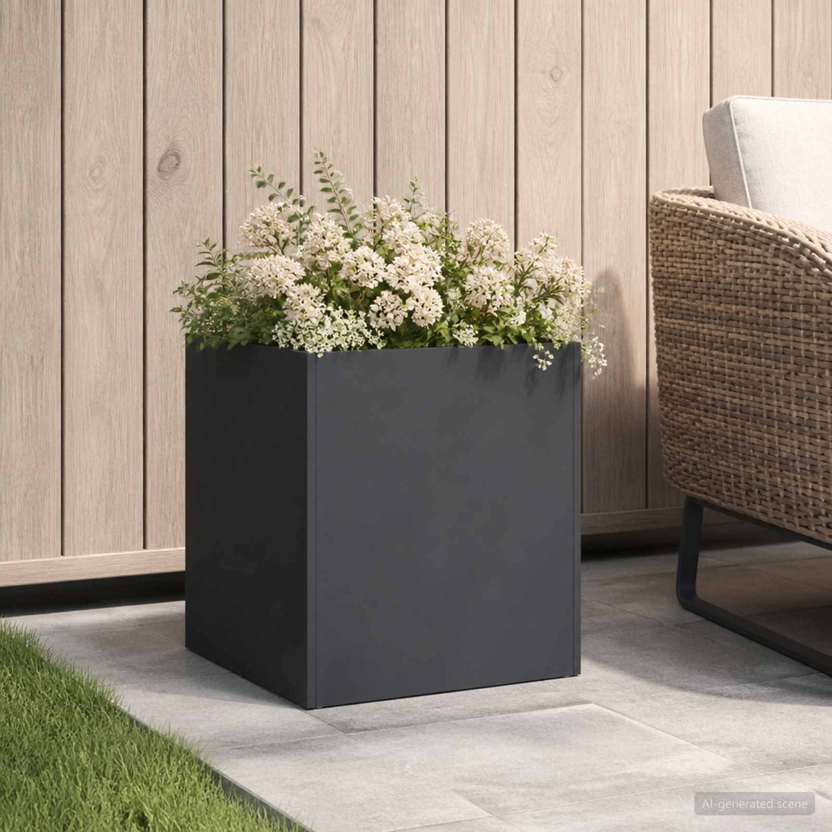 Planters 2 Pcs Corten Steel