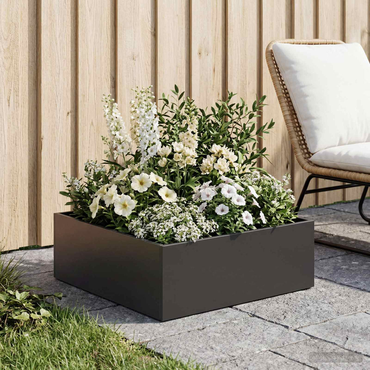 Planters 2 Pcs Corten Steel