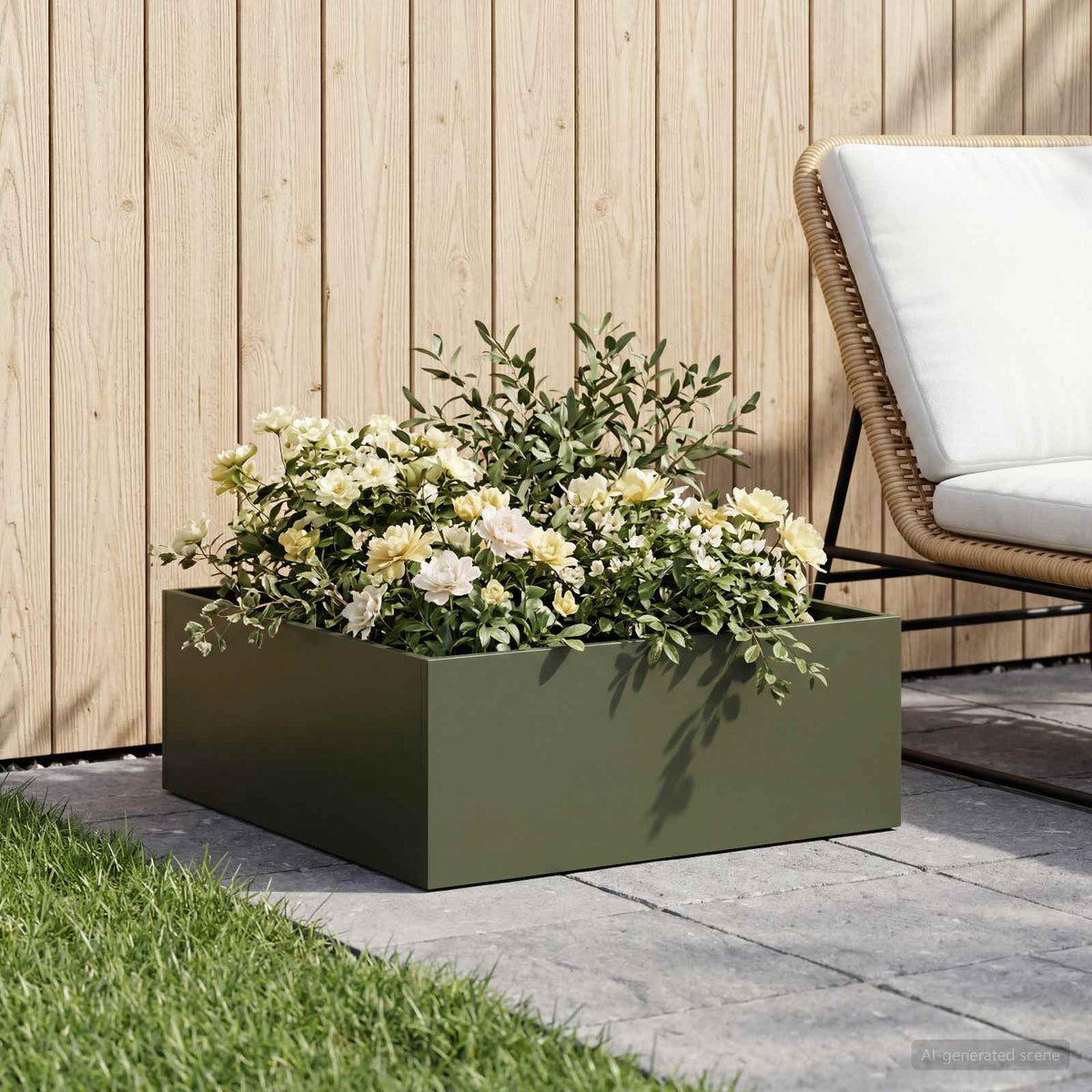 Planters 2 Pcs Corten Steel