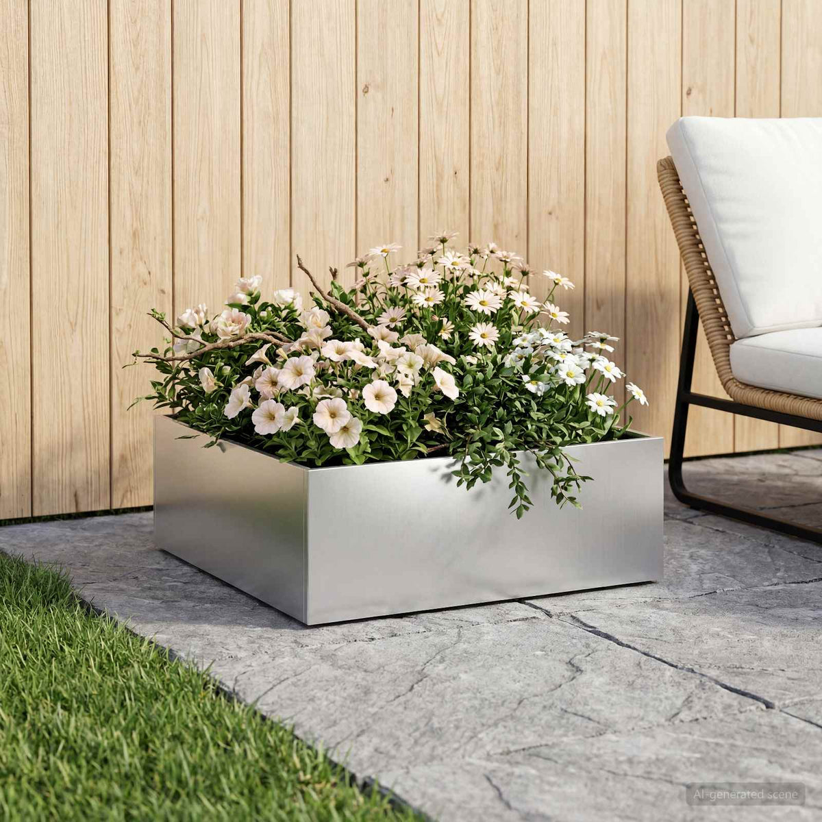 Planters 2 Pcs Corten Steel