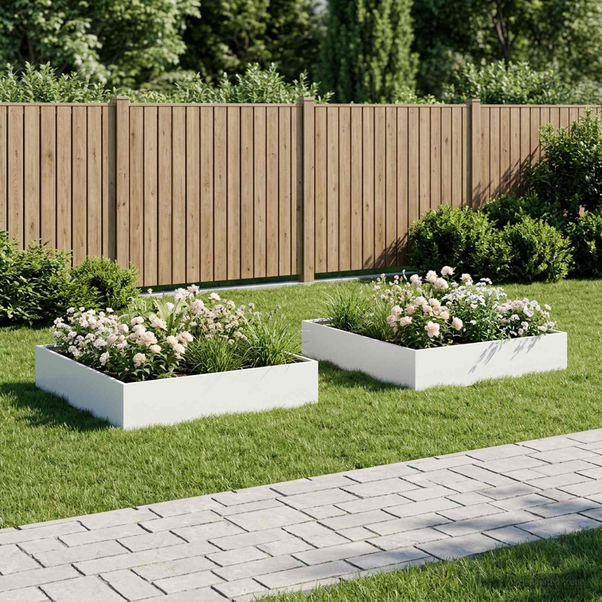 Planters 2 Pcs Corten Steel