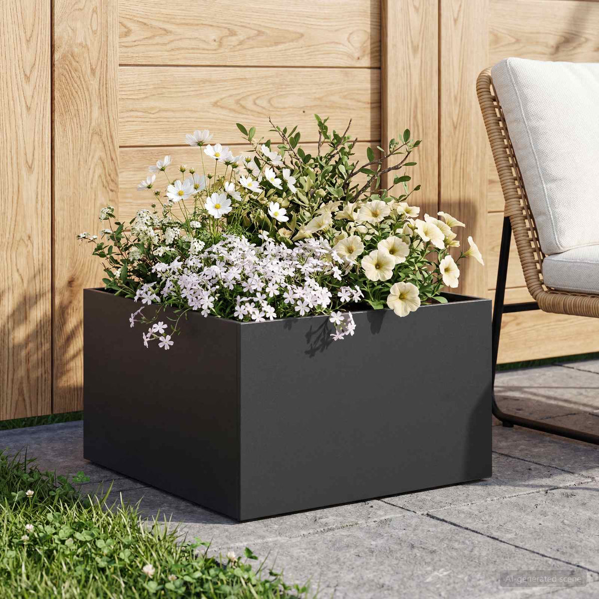 Planters 2 Pcs Corten Steel