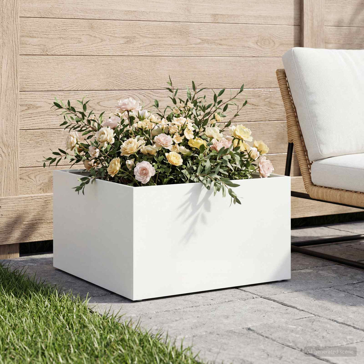 Planters 2 Pcs Corten Steel