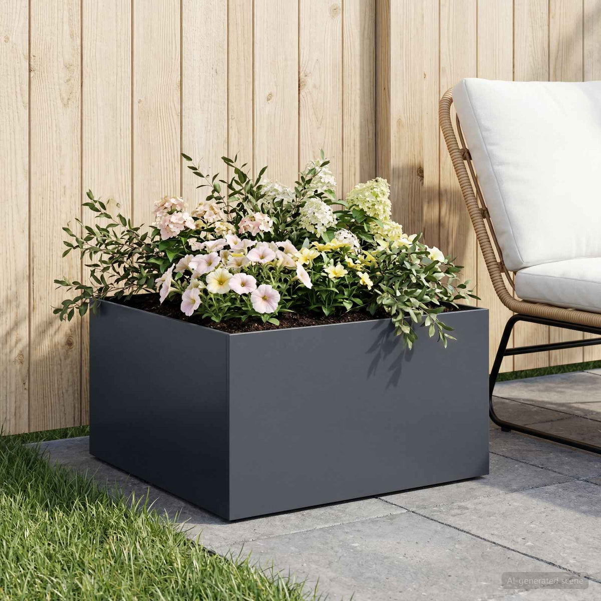 Planters 2 Pcs Corten Steel
