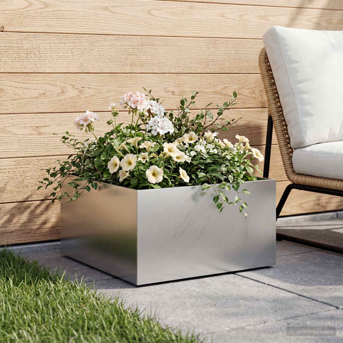 Planters 2 Pcs Corten Steel