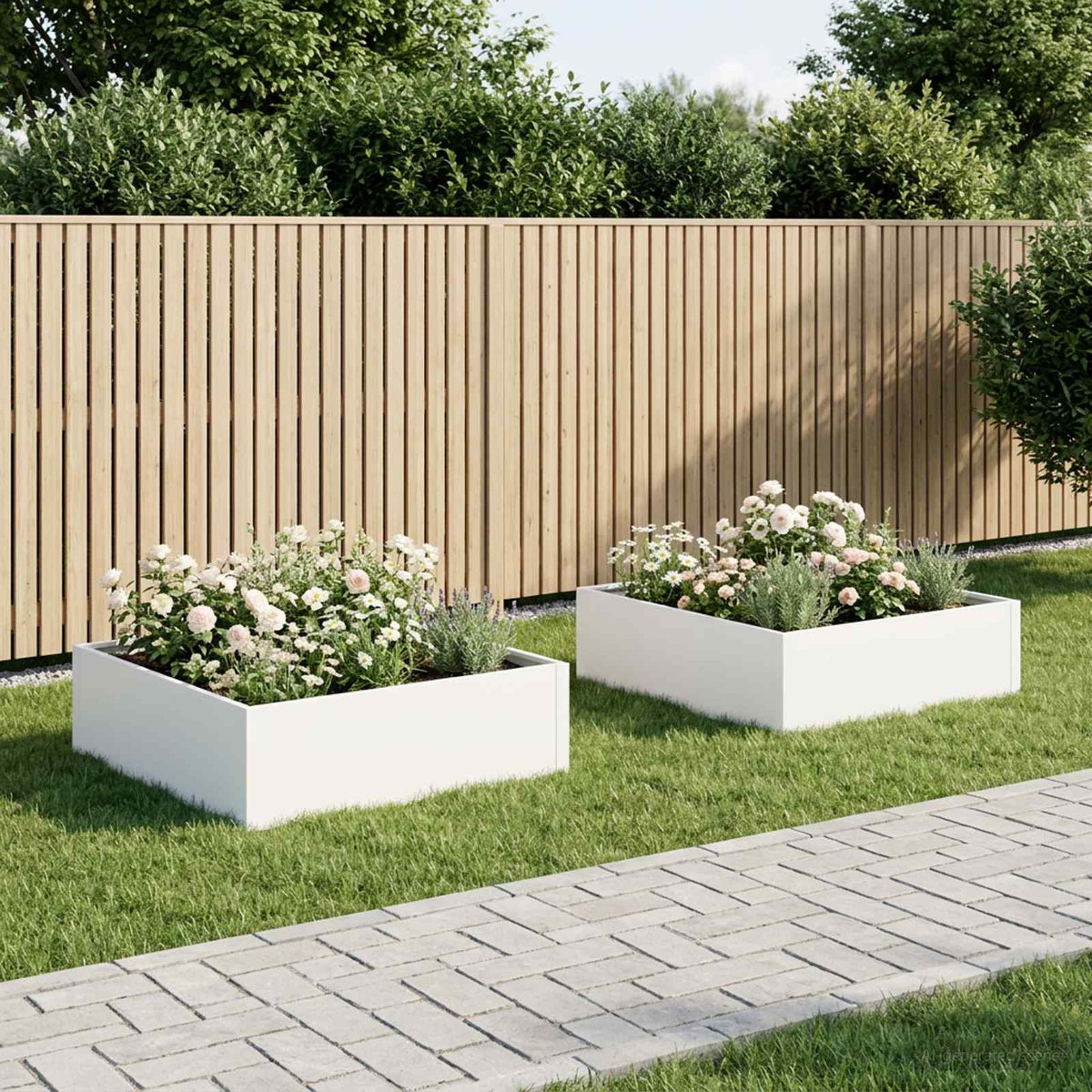 Planters 2 Pcs Corten Steel